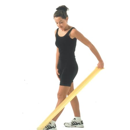 Low Powder Exercise Band - 4ft Ready To Use - Black - X-Heavy